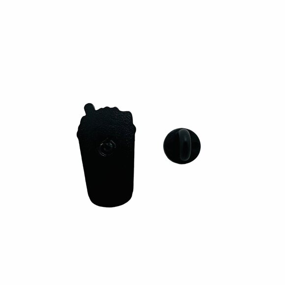 🤩Frappuccino I Love Cats & Coffee Enamel Pin with Rubber Catpuccino Brooch New - Picture 5 of 6